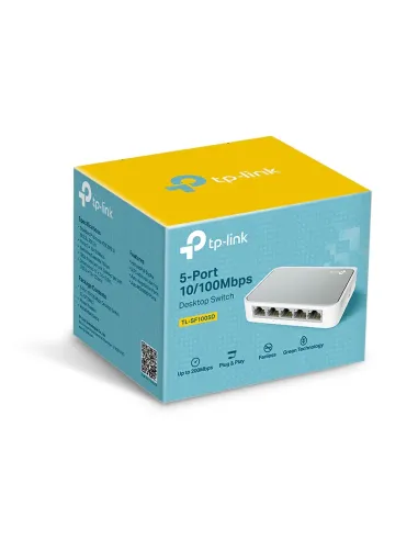 TP-Link TL-SF1005D switch 5 porte RJ45 10 100 Mbit s
