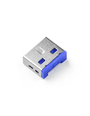 Smartkeeper UL03P1DB clip sicura Bloccaporte USB tipo A Blu Plastica 10 pz