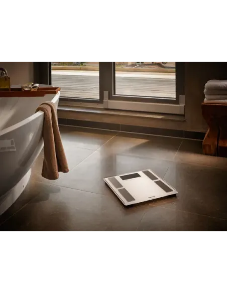 Soehnle Shape Sense Connect 100 Rettangolo Argento Bilancia pesapersone elettronica