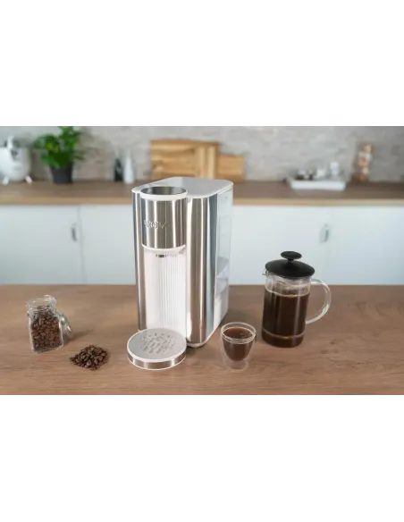 Unold Ava bollitore elettrico 2,5 L 2600 W Argento, Bianco