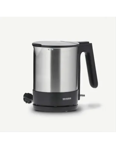 Severin WK 3409 bollitore elettrico 1,7 L 2200 W Nero, Acciaio inox