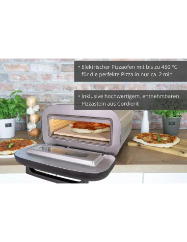 Unold 68806 macchina e forno per pizza 1 pizza(e) 1700 W Acciaio inox