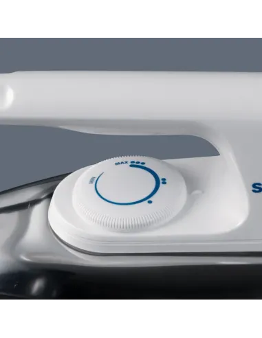 Severin BA 3211 ferro da stiro Ferro da stiro a secco e a vapore 1000 W Blu, Argento