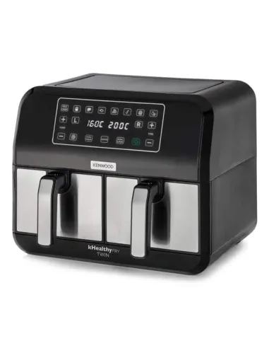 Kenwood HFM20.000MB friggitrice Doppia 8 L Indipendente 1700 W Friggitrice ad aria calda Nero