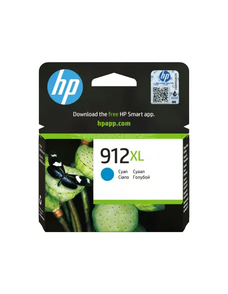 HP Cartuccia di inchiostro ciano originale 912XL ad alta capacità
