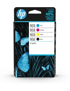 HP Confezione da 4 inchiostri originali 932 933 nero, ciano, magenta, giallo