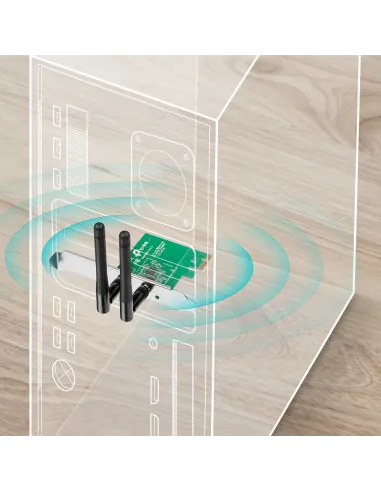 TP-Link TL-WN881ND scheda di rete e adattatore Interno WLAN 300 Mbit s