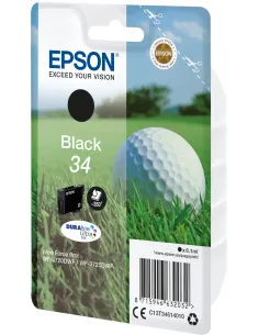 Epson Golf ball Singlepack Black 34 DURABrite Ultra Ink 2