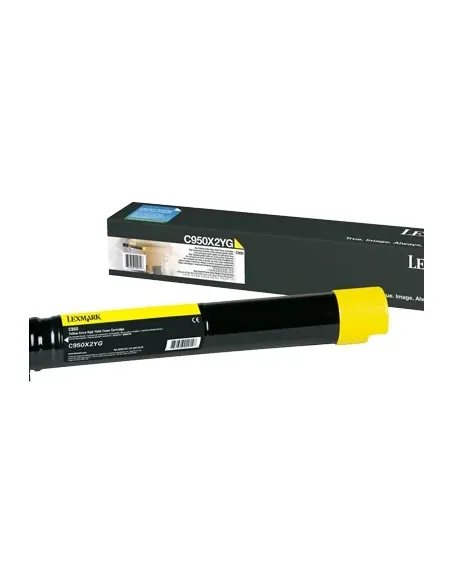 Lexmark C950X2YG cartuccia toner 1 pz Originale Giallo