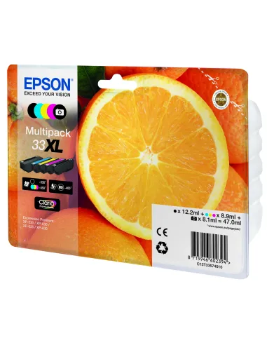 Epson Oranges Multipack 5-colours 33XL Claria Premium Ink