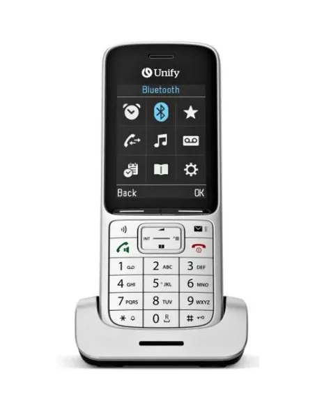 Unify L30250-F600-C519 Caricabatterie per dispositivi mobili Telefono Argento AC