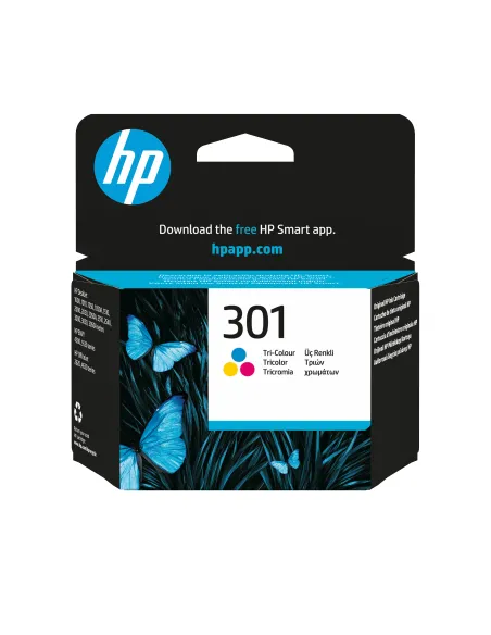 HP Cartuccia originale inchiostro tricromia 301