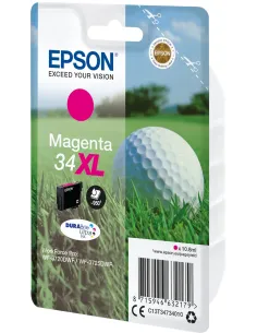 Epson Golf ball Singlepack Magenta 34XL DURABrite Ultra Ink 2