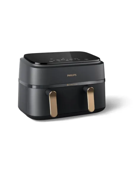 Philips Serie 3000 Airfryer doppio cestello, friggitrice ad aria da 9.0L, 12 metodi di cottura, App per ricette NA352 00