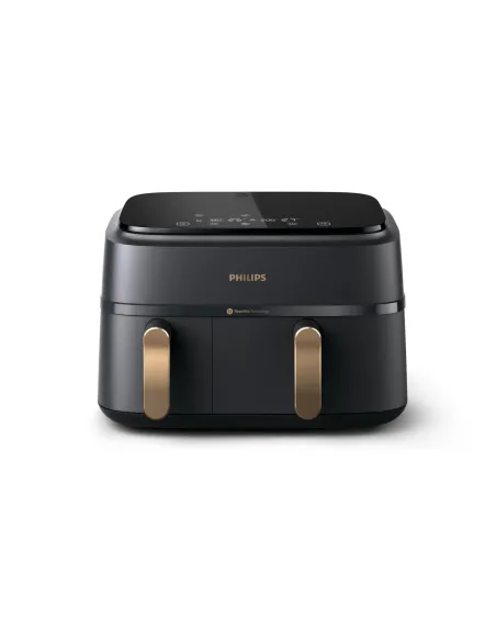 Philips Serie 3000 Airfryer doppio cestello, friggitrice ad aria da 9.0L, 12 metodi di cottura, App per ricette NA352 00