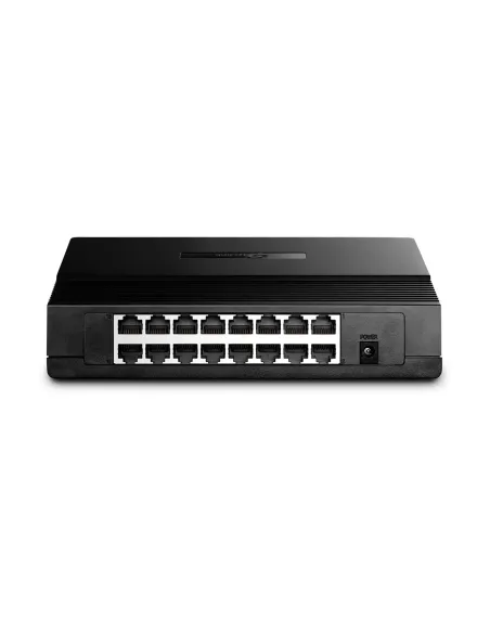 TP-Link TL-SF1016D Non gestito Fast Ethernet (10 100) Nero