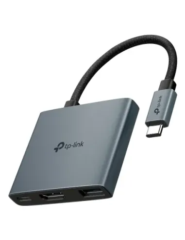 TP-Link UH3020C hub di interfaccia USB tipo-C 5000 Mbit s Grigio
