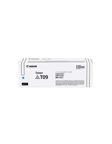 Canon T09 cartuccia toner 1 pz Originale Ciano