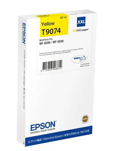 Epson C13T90744N cartuccia d'inchiostro 1 pz Originale Resa extra elevata (super) Giallo