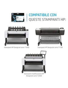 HP Cartuccia di inchiostro nero opaco DesignJet 730 da 300 ml 2