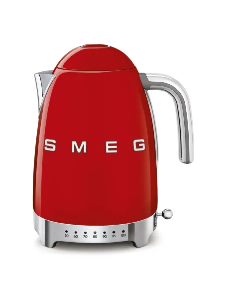 Smeg Bollitore A Temperatura Variabile 50's Style – Rosso LUCIDO – KLF04RDEU