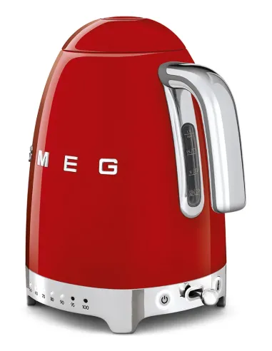 Smeg Bollitore A Temperatura Variabile 50's Style – Rosso LUCIDO – KLF04RDEU