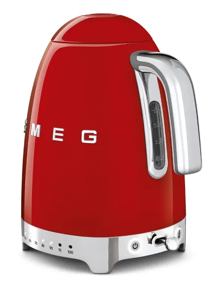 Smeg Bollitore A Temperatura Variabile 50's Style – Rosso LUCIDO – KLF04RDEU