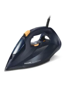 Philips Serie 7000 DST7060 20 ferro da stiro Ferro a vapore Piastra soletta SteamGlide Elite 3000 W Blu, Giallo