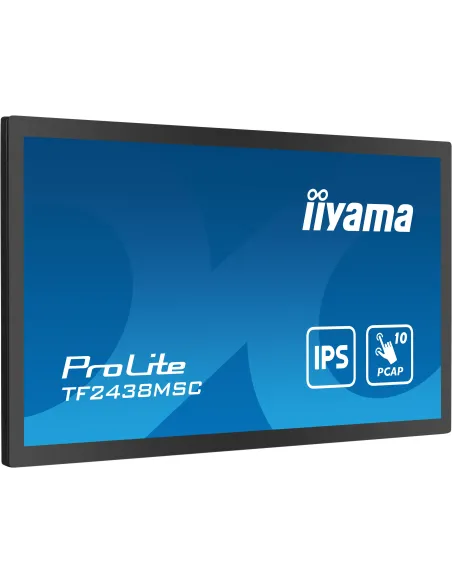 iiyama TF2438MSC-B1 Monitor PC 60,5 cm (23.8") 1920 x 1080 Pixel Full HD LED Touch screen Nero