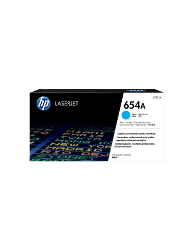 HP Cartuccia Toner originale ciano LaserJet 654A