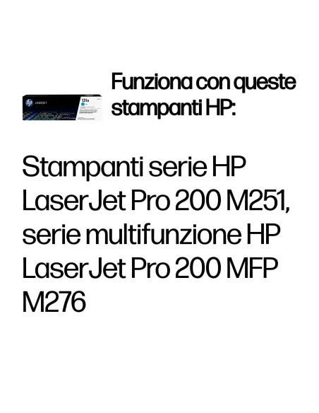 HP Cartuccia Toner originale ciano LaserJet 131A