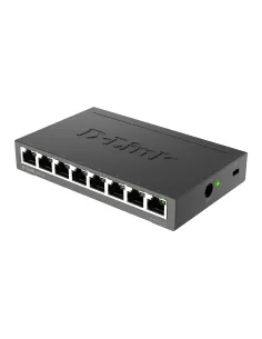 D-Link DGS-108 Non gestito L2 Gigabit Ethernet (10 100 1000) Nero 2