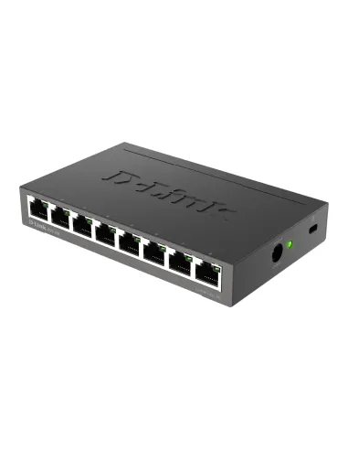 D-Link DGS-108 Non gestito L2 Gigabit Ethernet (10 100 1000) Nero