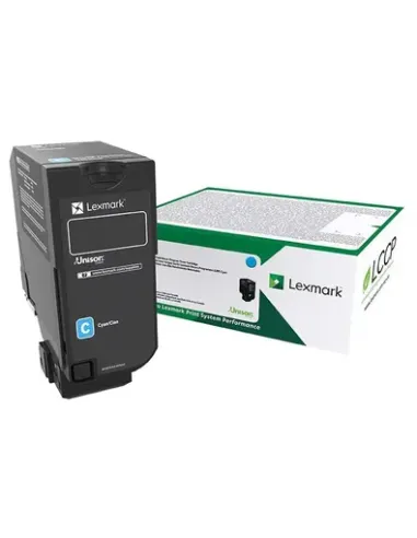 Lexmark 75B20C0 cartuccia toner 1 pz Originale Ciano