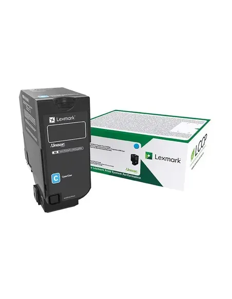 Lexmark 75B20C0 cartuccia toner 1 pz Originale Ciano