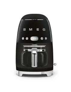 Smeg Macchina da Caffè Filtro 50's Style – Nero LUCIDO – DCF02BLEU