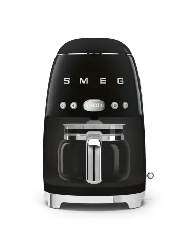 Smeg Macchina da Caffè Filtro 50's Style – Nero LUCIDO – DCF02BLEU