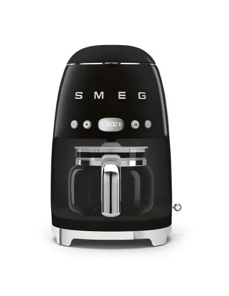 Smeg Macchina da Caffè Filtro 50's Style – Nero LUCIDO – DCF02BLEU