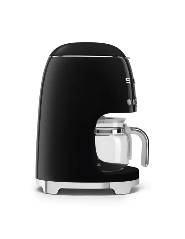 Smeg Macchina da Caffè Filtro 50's Style – Nero LUCIDO – DCF02BLEU