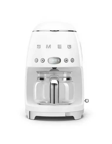 Smeg Macchina da Caffè Filtro 50's Style – Bianco LUCIDO – DCF02WHEU
