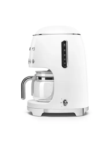 Smeg Macchina da Caffè Filtro 50's Style – Bianco LUCIDO – DCF02WHEU