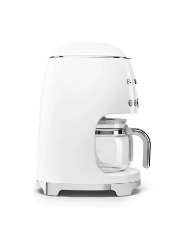 Smeg Macchina da Caffè Filtro 50's Style – Bianco LUCIDO – DCF02WHEU