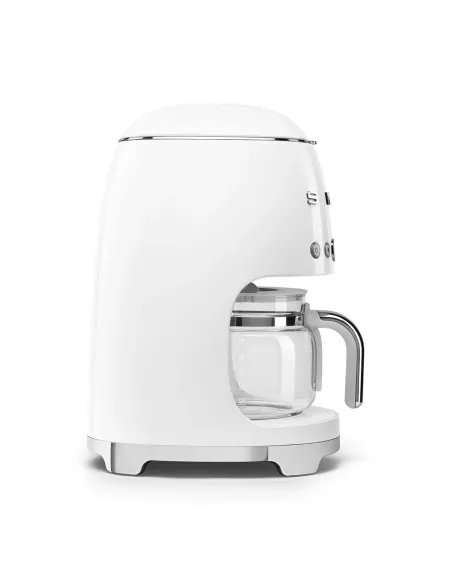 Smeg Macchina da Caffè Filtro 50's Style – Bianco LUCIDO – DCF02WHEU