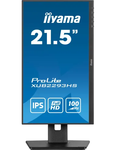 iiyama ProLite XUB2293HS-B6 Monitor PC 54,6 cm (21.5") 1920 x 1080 Pixel Full HD LED Nero