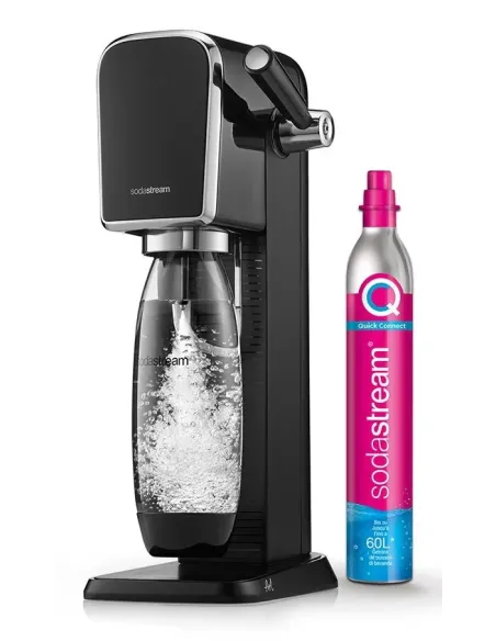 SodaStream ART Nero, Acciaio