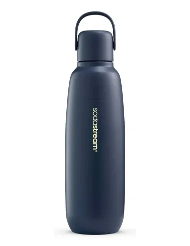 SodaStream Fizz & Go Cool Uso quotidiano 900 ml Acciaio inox Blu