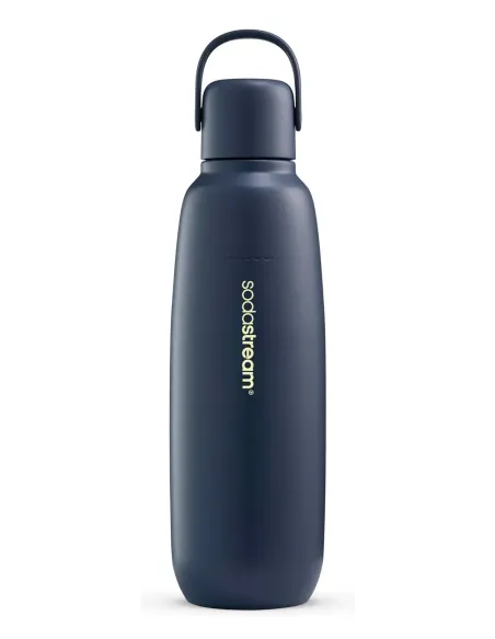 SodaStream Fizz & Go Cool Uso quotidiano 900 ml Acciaio inox Blu