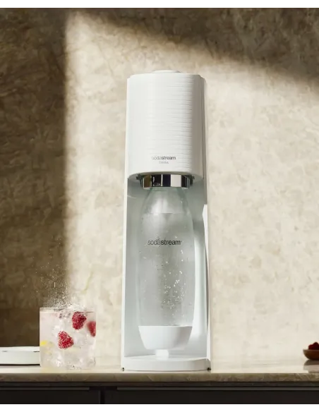 SodaStream Terra Bianco Value Pack Metallo, Plastica, Polietilene tereftalato (PET)