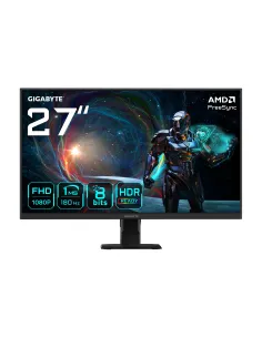 GIGABYTE GS27FA 27" Monitor da Gioco FHD - 1920 x 1080, 180Hz, 1ms, 300 cd m², FreeSync, HDR Ready, HDMI 2.0