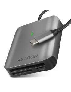 Axagon CRE-S3C lettore di schede USB 3.2 Gen 1 (3.1 Gen 1) Type-C Grigio